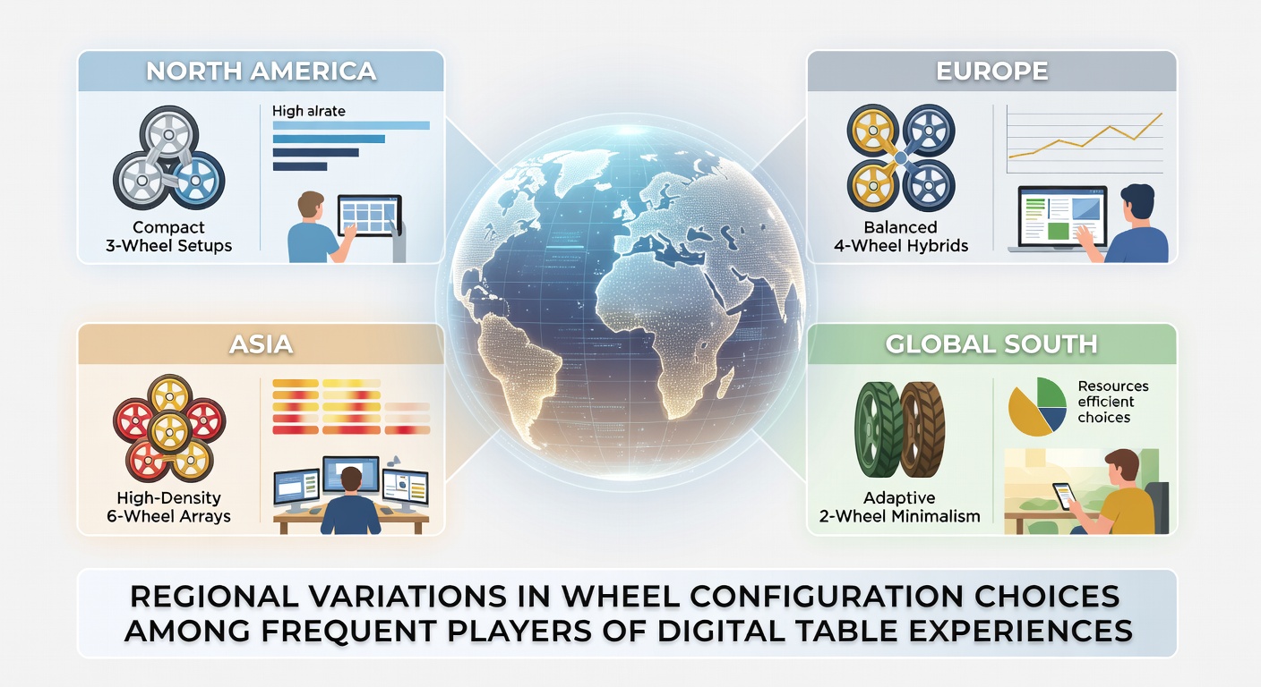 Vergleich verschiedener Radkonfigurationen in digitalen Roulette-Varianten aus Europa und Asien